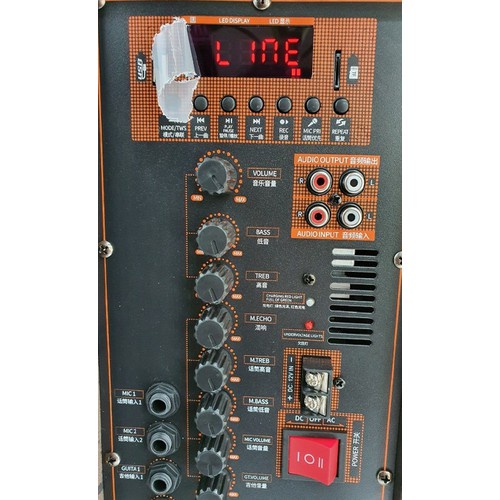 LOA KÉO LOA DI ĐỘNG CMF 1596 -BASS 40 ÂM THANH SIÊU HAY - 2 Mic hát cực hay