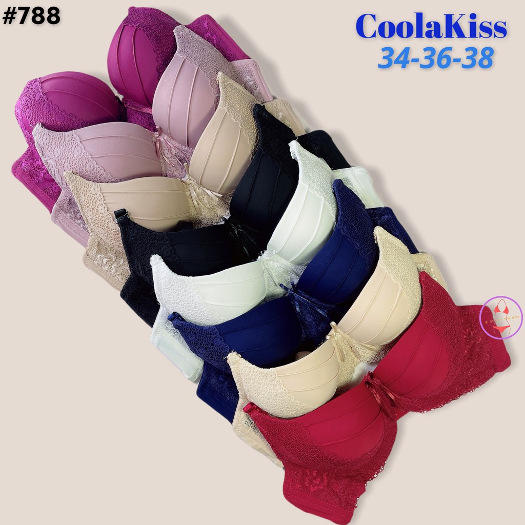 Áo ngực CoolaKiss mút mỏng có gọng phối ren đẹp xuất sắc
