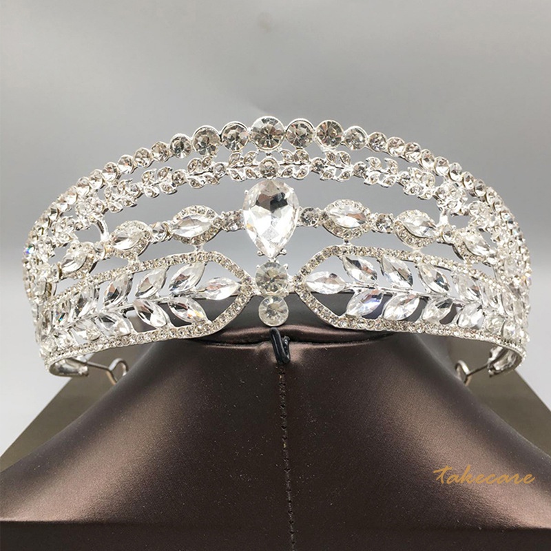 Băng Đô Vương Miện Xinh Xắn Cho Cô Dâu