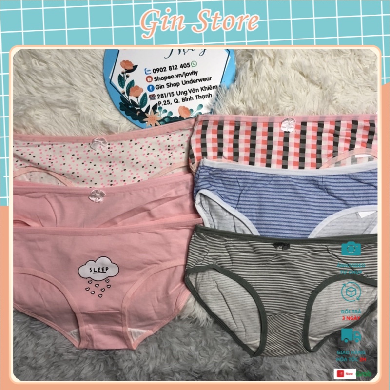 Quần Lót Thun cotton mềm , mịn , thấm hút .Quần Thun bigsize dưới 63kg