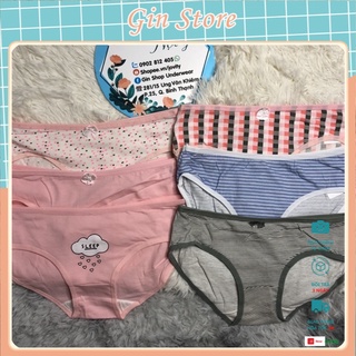 Quần Lót Nữ Quần Lót Thun cotton mềm , mịn , thấm hút .Quần Thun bigsize dưới 63kg