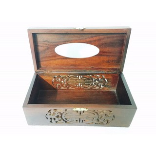 Hộp đựng giấy ăn gỗ cao cấp