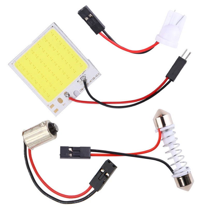 Bảng Đèn Đèn LED Lymoyo DC W5W T10 C5W Ba9S H21W 24 36 48smd Cho Xe Hơi