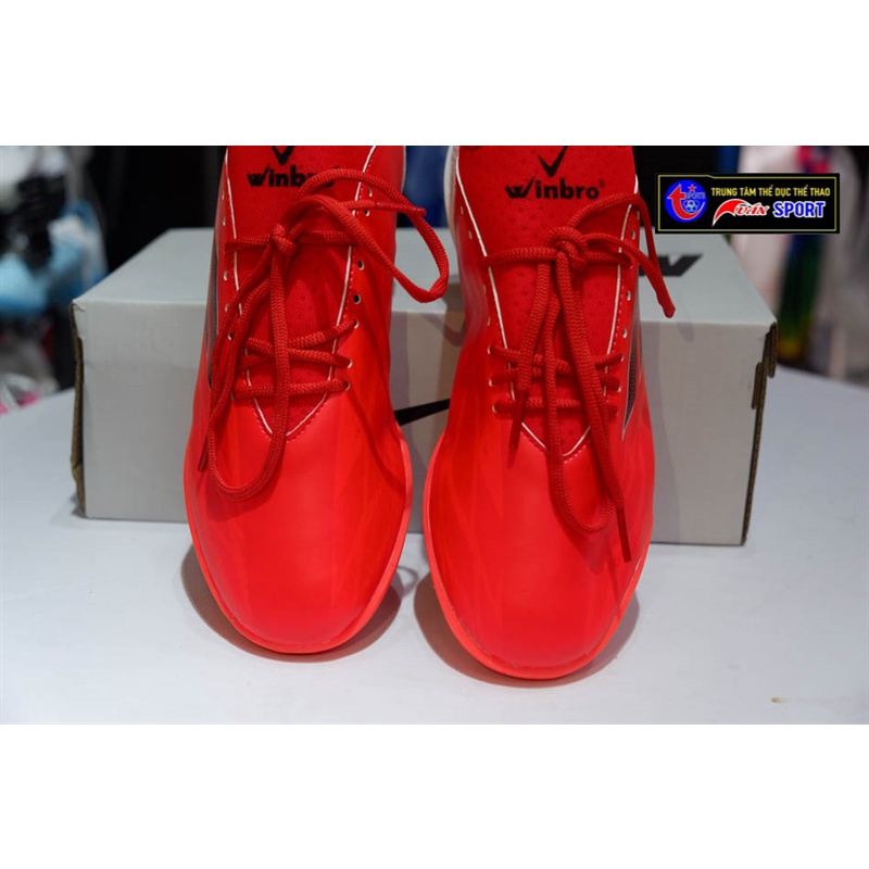Giày đá bóng X SPEED WINBRO - đỏ(size38-43)