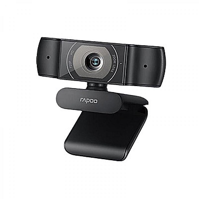 Webcam Máy Tính Học và Làm việc Online Genius 1000X -  Rapoo C200 HD 720p - Hàng Chính Hãng Bảo Hành 1 năm