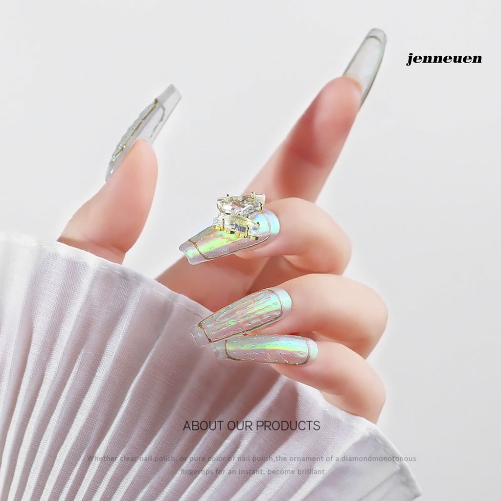 Sợi băng keo trang trí móng màu dạ quang nổi bật