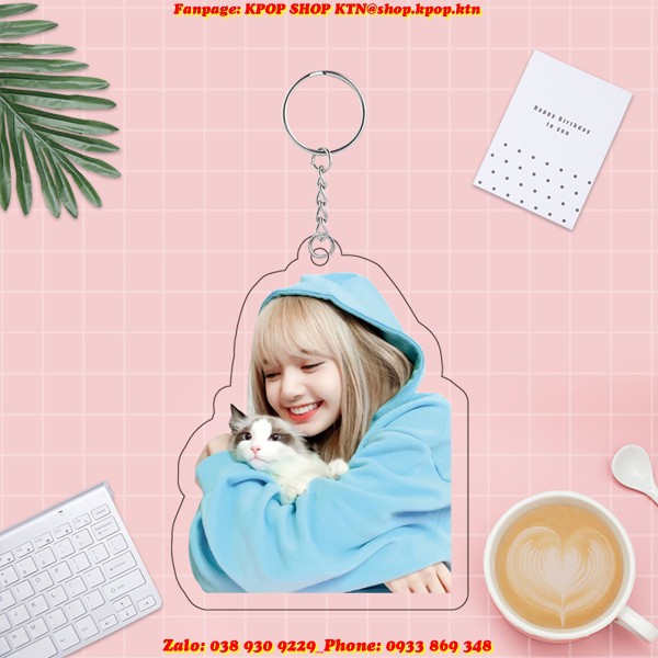 MÓC KHÓA LISA BLACK PINK
