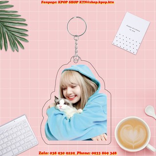 Móc khóa lisa black pink