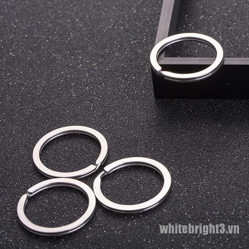 Bộ 30 Móc Khóa Màu Trắng Hỗ Trợ