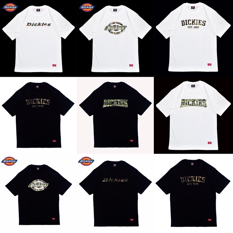 (CHÍNH HÃNG) Áo Thun Dickies Nam Nữ Unisex Tay Lỡ Form Rộng Cotton Oversize Giá Rẻ Hình In Cực Ngầu