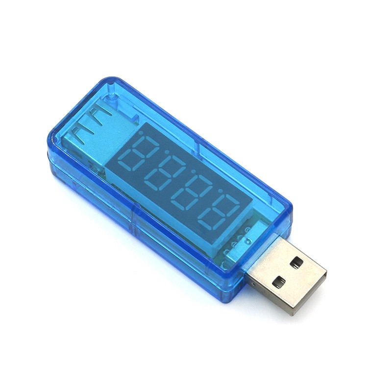 Đầu USB Đo Điện Áp Và Cường Độ Dòng Điện Của Bộ Sạc Điện Thoại Di Động Có Màn Hình Kỹ Thuật Số