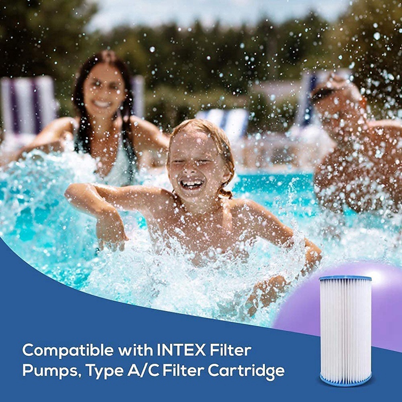 Set 6 Bộ Lọc Loại a Thay Thế Dành Cho INTEX Pools 29000