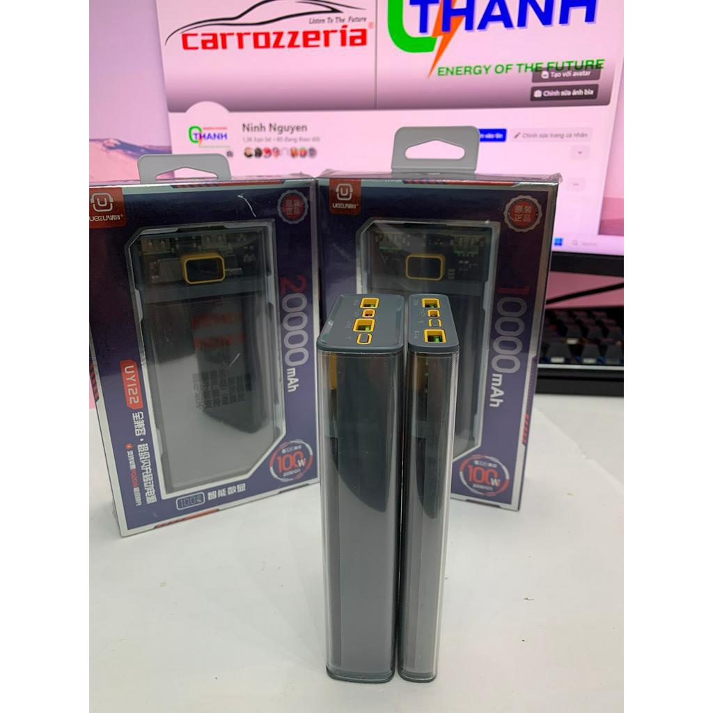 Sạc dự phòng có hỗ trợ sạc nhanh 10000mAh 20000mAh UY122