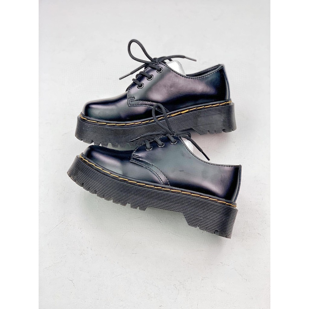 Dr.martens Tiến sĩ Quan Zhilong với cùng một đôi giày cao su đế dày 1460