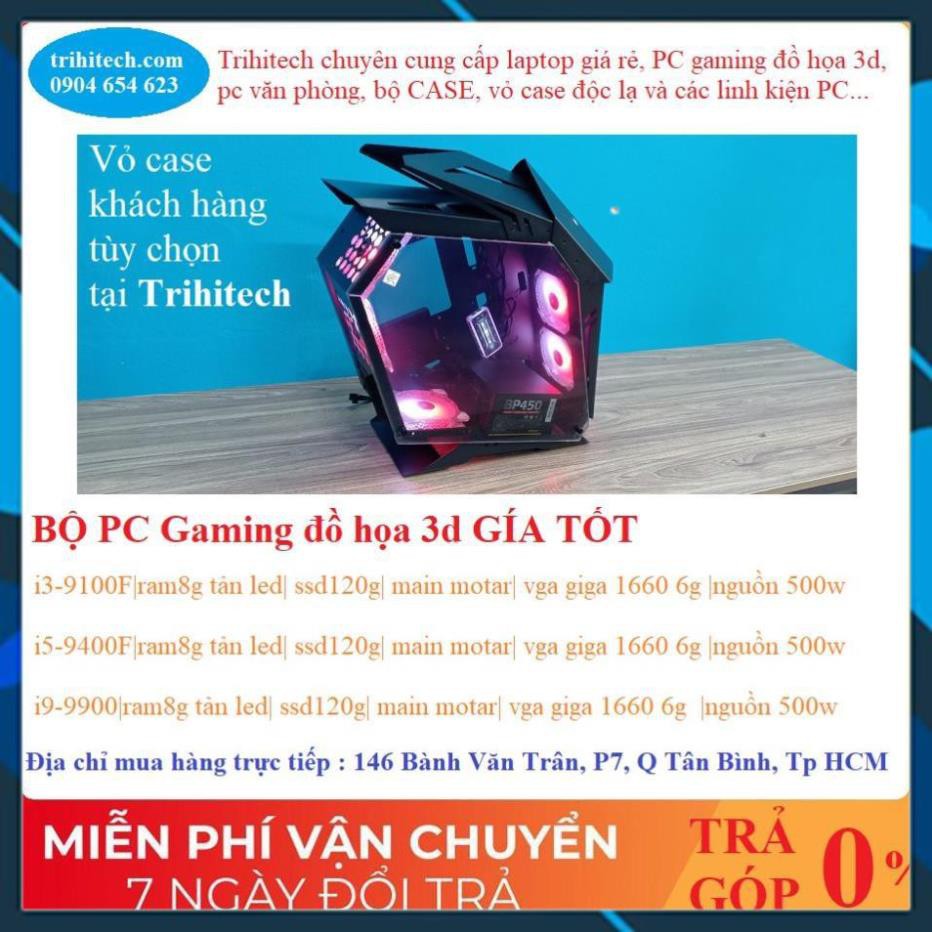 [hàng chính hãng] [Sale sập sàn] [CẮT LỖ] Bộ PC cấu hình khủng Bộ CASE I9- 9900/B365/16GB/256g|GTX 1050 GIÁ SỐC