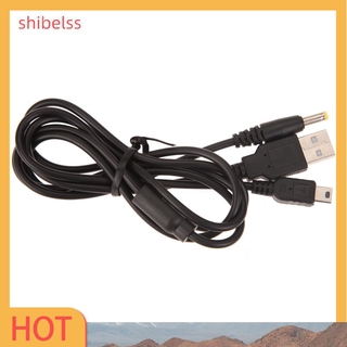 （ʚshibelss）1.2m 2 in 1 USB Data Data Transfer Sync Charge Cable Cord Wire for Sony PSP