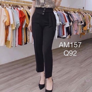 Quần baggy công sở chất tuyết mưa