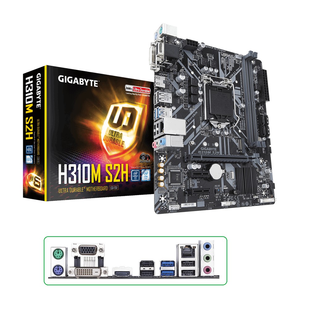 Mainboard GIGABYTE H310M S2H