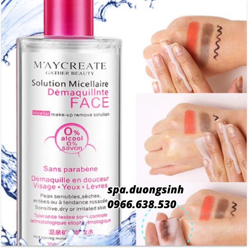 Nước Tẩy Trang Maycreate Dung Tích 300ml