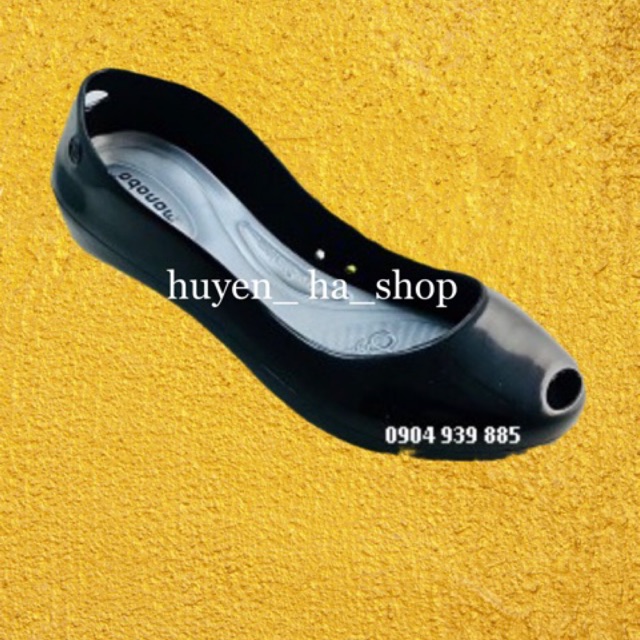 Giầy  nhựa đế thấp đen Thái Lan monobo | BigBuy360 - bigbuy360.vn