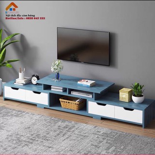 Kệ tivi , Gỗ MDF phủ melamin chống thấm