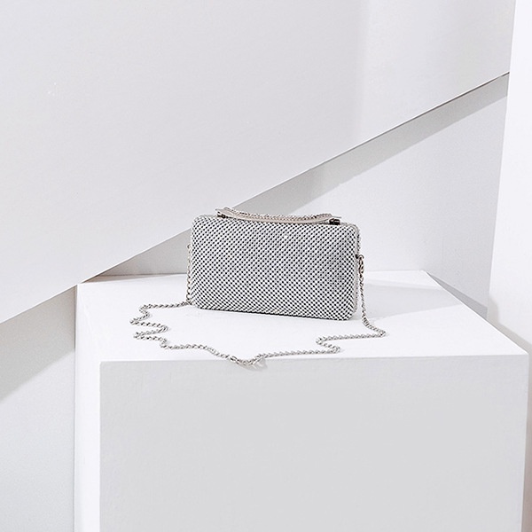 Ví cầm tay mini đính đá lấp lánh sang trọng hợp thời trang