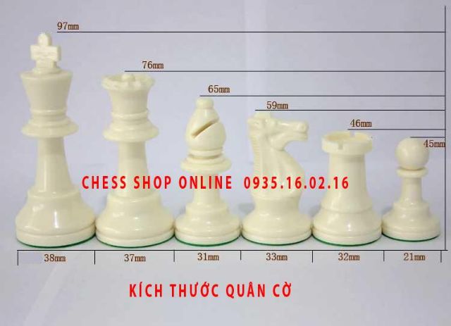 Bộ cờ vua cá nhân tiêu chuẩn bàn simili cuộn  có hình chụp sản phẩm thật