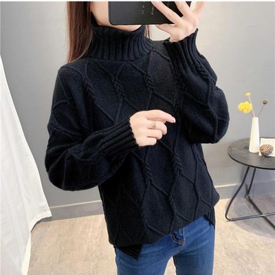 Áo len cổ lọ phong cách Hàn Quốc L096 | BigBuy360 - bigbuy360.vn