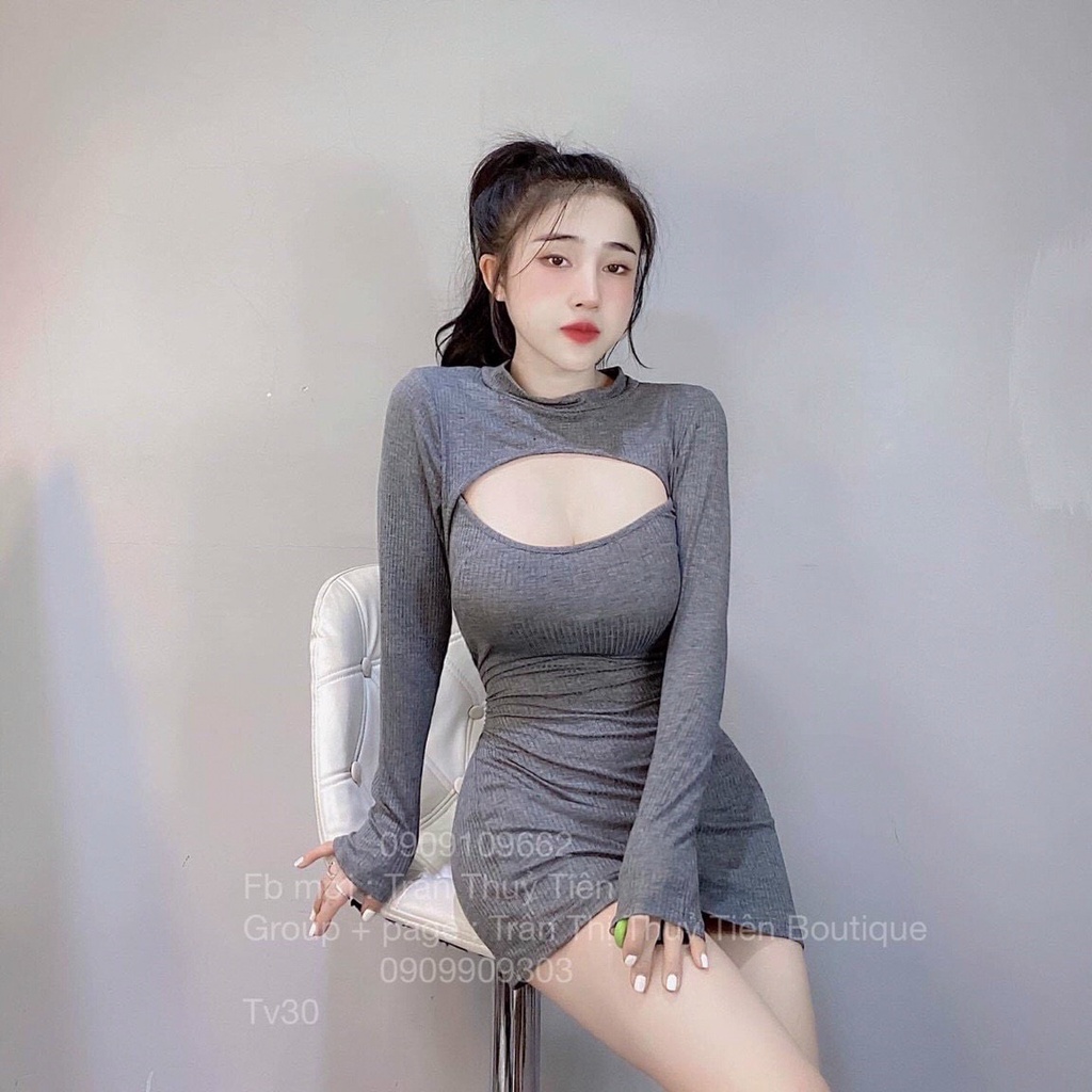 Đầm body Sexy 2 dây giá rẻ FreeSize | BigBuy360 - bigbuy360.vn