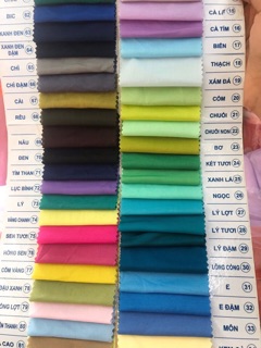 Vải Lót Silk thun mỏng (Khổ 1m6, Giá 1m)