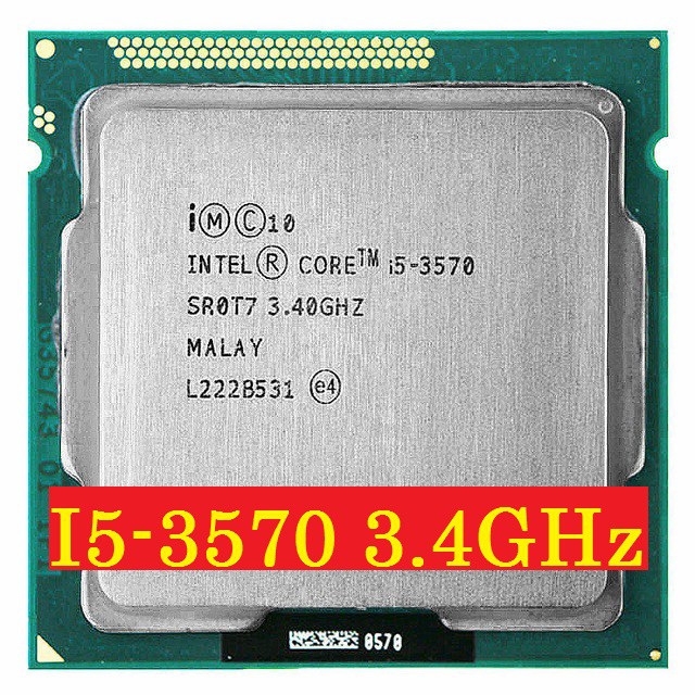 CPU Intel Core i5 3570 3.4GHz (4 lõi, 4 luồng)