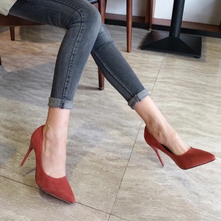 Guốc nhọn cao gót hàng 10cm
