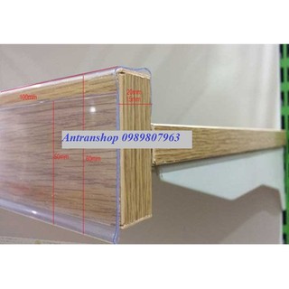 Nẹp móc gỗ chân 1.5cm và 2.0cm dài 1.2m