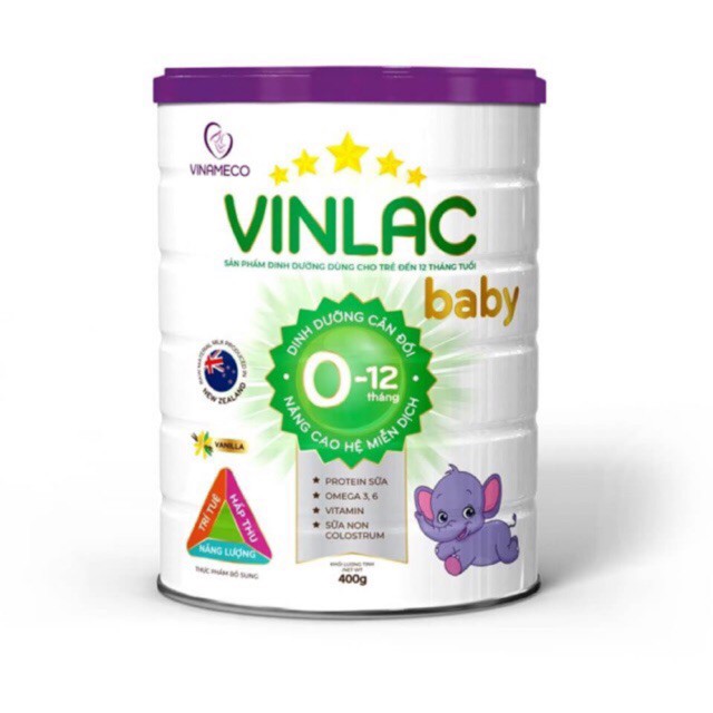 Sữa bột Vinlac Baby 400g_Subaby