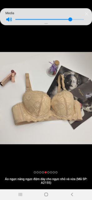 Áo lót siêu nâng ngưc_dày 5cm hàng quảng châu cao cấp