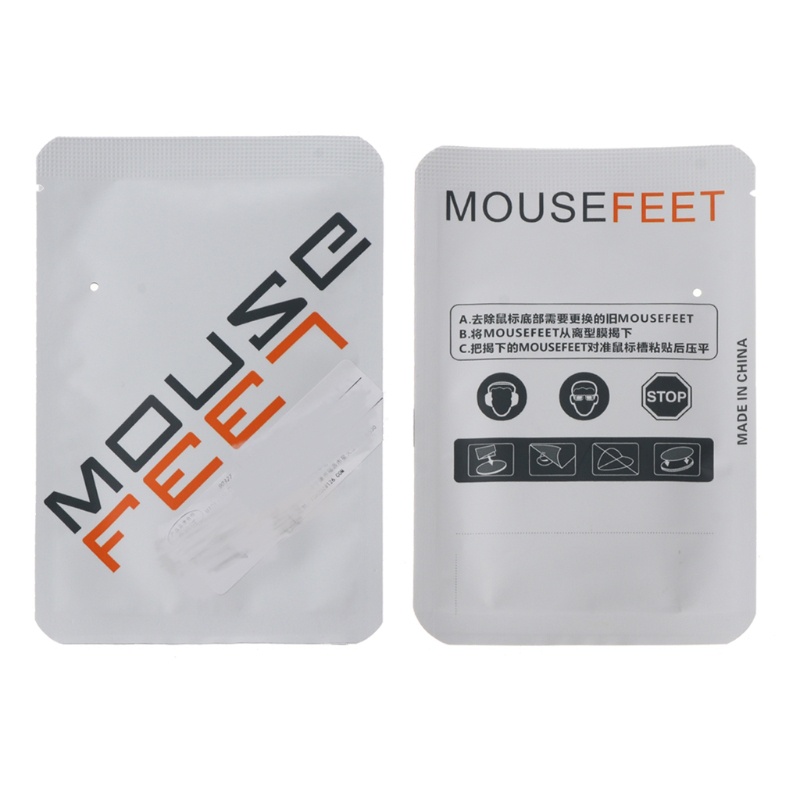 BTM 1 set/pack Mouse Skates Curve Edge Mouse Feet For Razer Basilisk Ultimate Mouse Glides Feet Pad