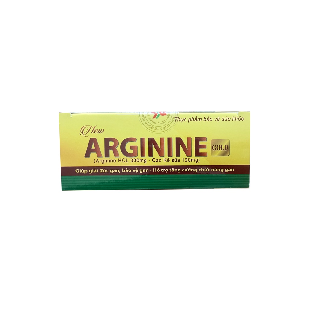 Viên Uống Giải Độc Mát Gan Arginine Fobelife Hộp 100 viên