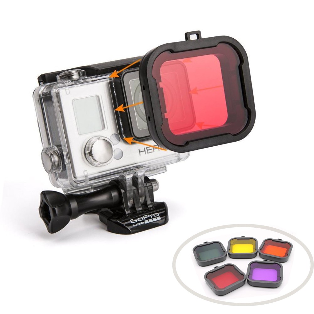 Filter đổi màu cho GoPro 4