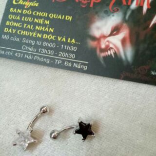Khuyên rốn inox