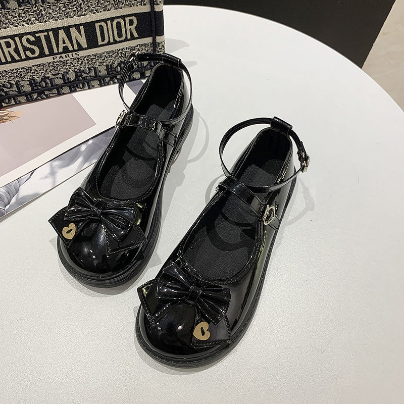 Giày Da Mềm Thiết Kế Cỡ Nhỏ Phong Cách Lolita Anh Quốc Cao Cấp Dành Cho Nữ | BigBuy360 - bigbuy360.vn