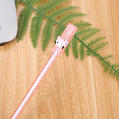 bút gấu thỏ lông xù milky joy BBB16 mèo thỏ cà rốt dẹt bút hoạt hình dễ thương kute