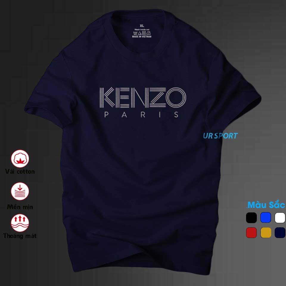 Áo thun nam cổ tròn Kenzo Paris năng động tính lịch lãm | ur sport