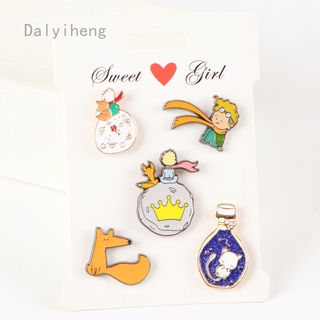 Huy Hiệu Cài Áo Hình Chú Cáo Và Hoàng Tử Bé