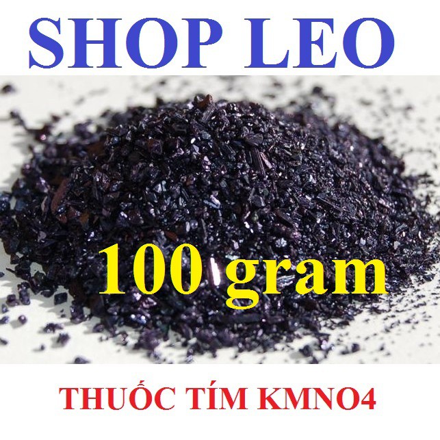 Thuốc tím KMnO4 (200 Gram) - thuốc trị nấm cá