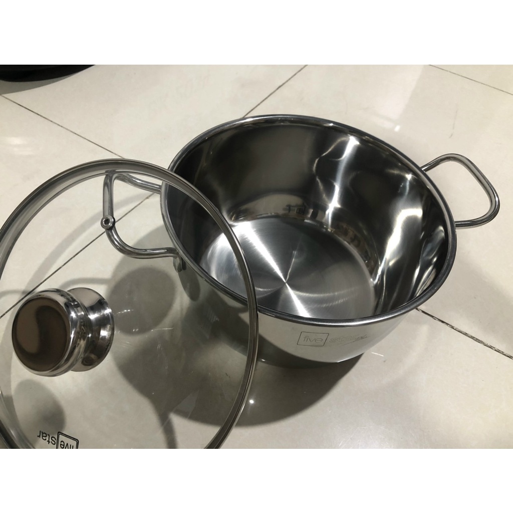 NỒI 3 ĐÁY FIVE STAR 24CM VINAMILK