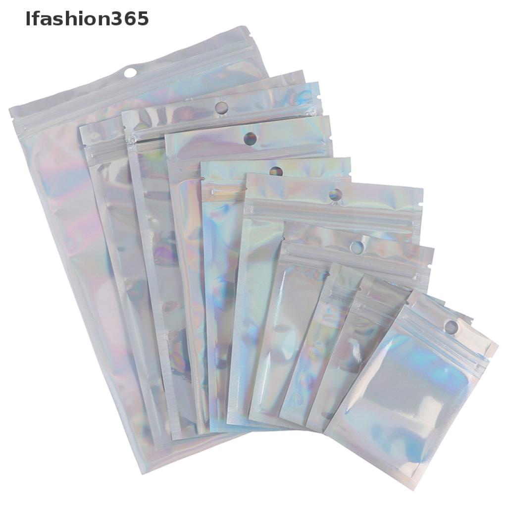 Set 10 Túi Zip Trong Suốt Đựng Trang Sức Tiện Lợi 365