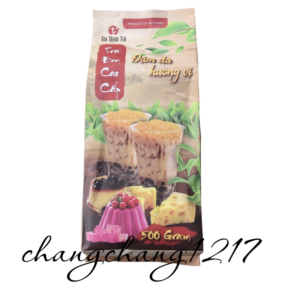 Trà Đen Số 9 Pha Trà Sữa Cao Cấp Thượng Hạng Gia Thịnh Trà Gói 500gr