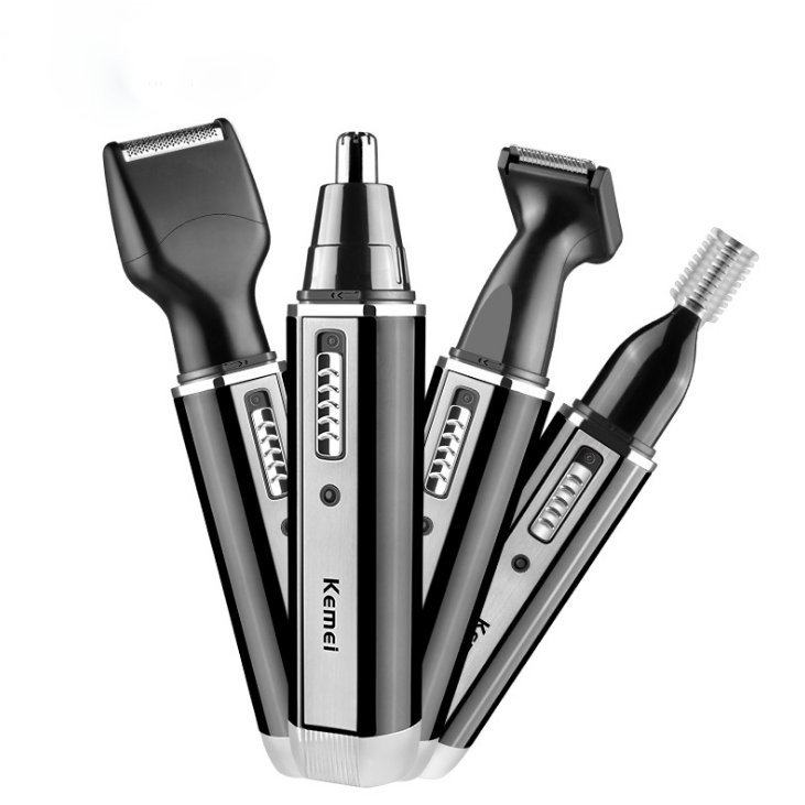 Kemei 6630 4in1 Cắt Tóc - Cạo Râu - Cắt Lông Mũi - BX0053