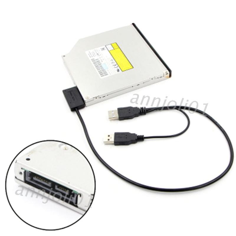 Cáp Chuyển Đổi Usb 2.0 Type A Sang 13pin (7 + 6) Sata Cho Cd-Rom Dvd-Rom | BigBuy360 - bigbuy360.vn