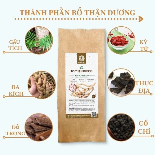 Trà bổ thận tráng dương Đông y gia truyền thông cát_ dành cho người bị suy thận_hỗ trợ giảm liệt dương,nâng cao sức khỏe